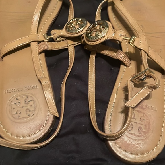 Tory Burch thong sandals 9.5M - Picture 3 of 3